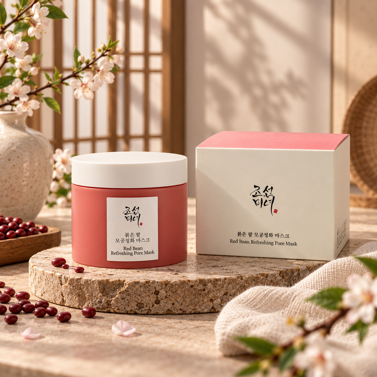 Máscara Refrescante de Feijão Vermelho para Poros Beauty of Joseon – 140 ml