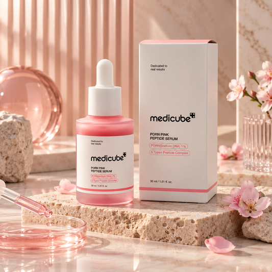 Sérum Rose aux Peptides PDRN Medicube – 30 ml