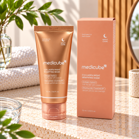 Masque de Nuit Enveloppant au Collagène Medicube – 75 ml
