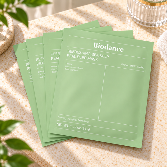 Masque Profond Rafraîchissant aux Algues Marines Biodance