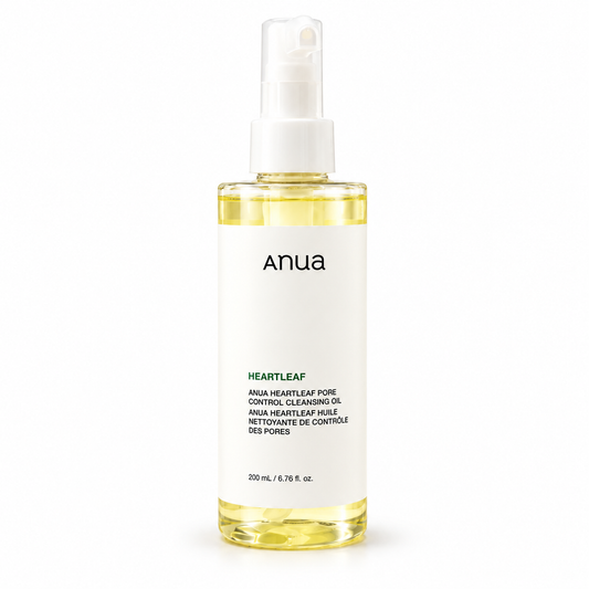 Huile Nettoyante Heartleaf pour le Contrôle des Pores Anua – 200 ml