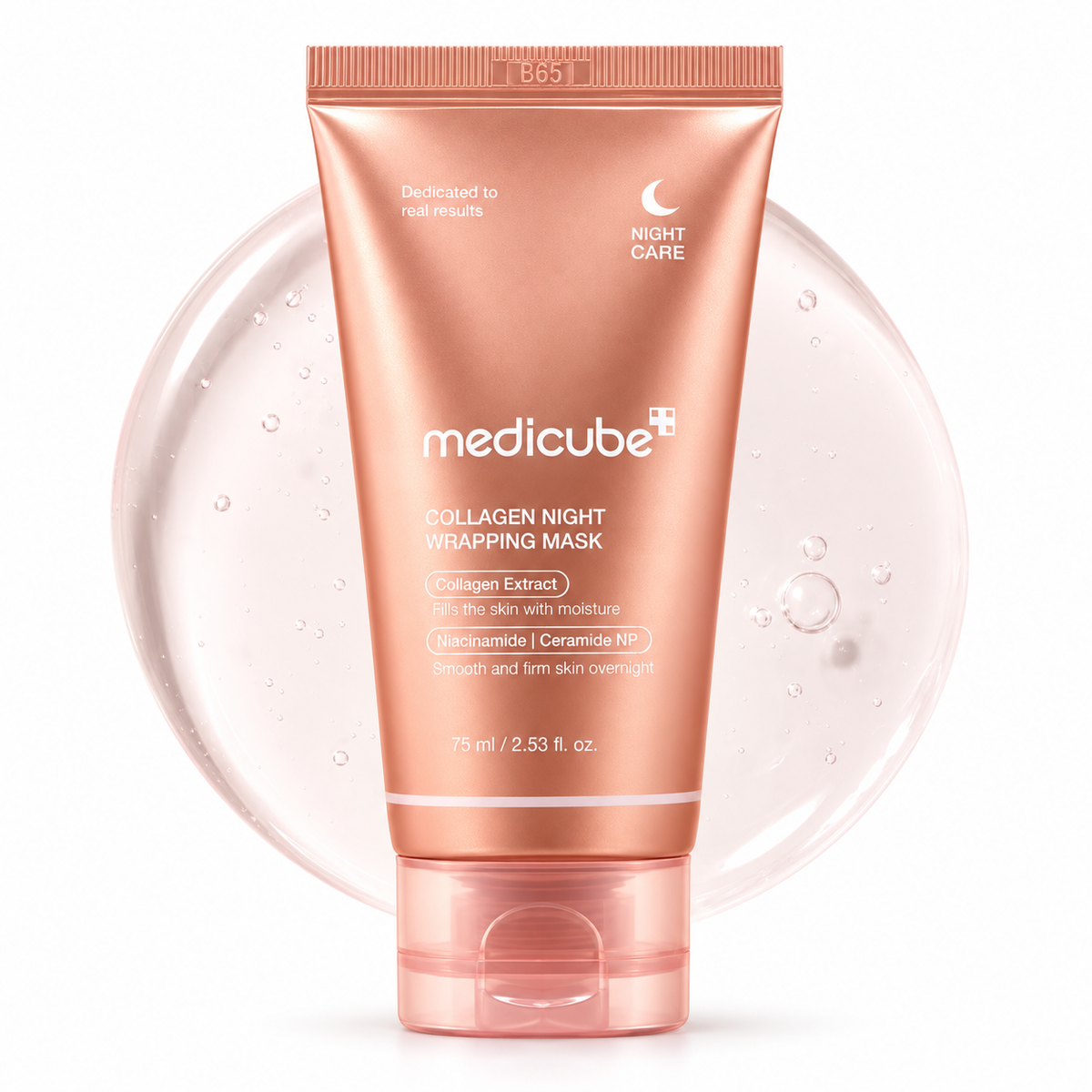 Masque de Nuit Enveloppant au Collagène Medicube – 75 ml