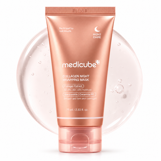 Masque de Nuit Enveloppant au Collagène Medicube – 75 ml