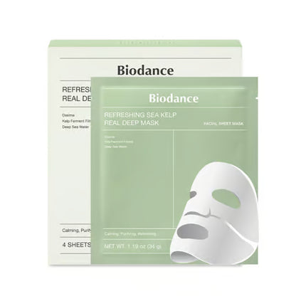 Máscara Refrescante de Algas Marinhas de Ação Profunda Biodance